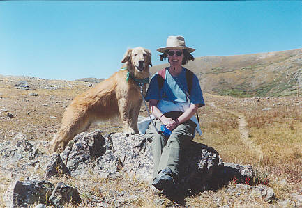 Highland Mary Lakes Hike Amber & Susan