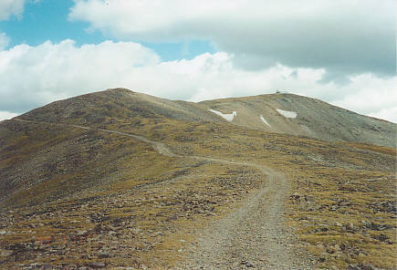 Mosquito Pass - Road to Weather Station on Summit